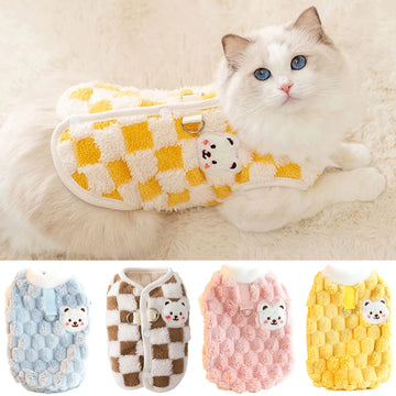 CuddleBear Check Vest
