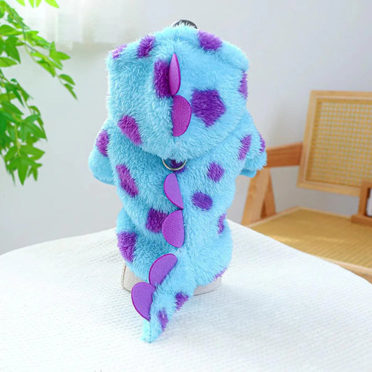 Roupinha de Dinossauro para Pets de Porte Pequeno